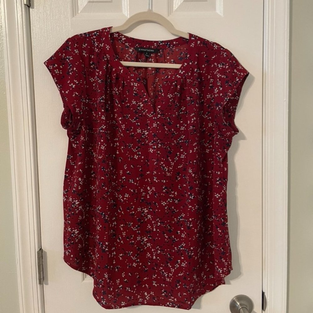 41 Hawthorn Split Neck Blouse